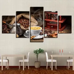 Posters on the wall for the kitchen interior