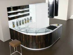 Rounded kitchen design