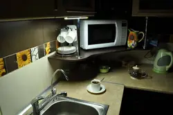 How To Install A Microwave In A Small Kitchen Photo