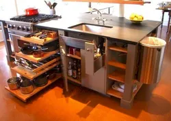 Practical kitchen interior