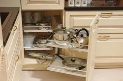 Practical kitchen interior