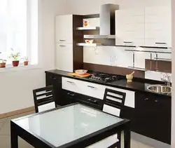 Mətbəx Interyerində Wenge Birləşməsi