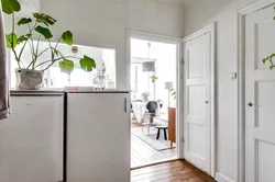 Refrigerator in the hallway design photo
