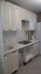 Mətbəx daxili foto işığında kral opal tezgahı