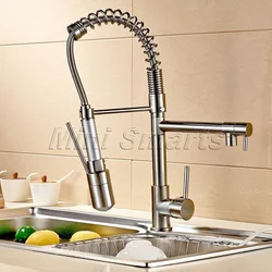 Photos of modern kitchen faucets