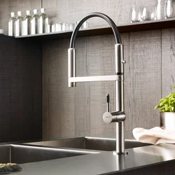 Photos of modern kitchen faucets