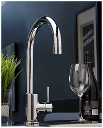 Photos of modern kitchen faucets