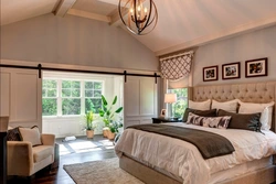 Photo Of A Bedroom In A Country House Photo