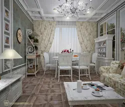 Интерьер Гостиной В Стиле Шебби