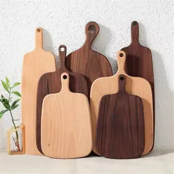 Wooden kitchen board photo