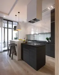 Modern kitchen interiors in the house