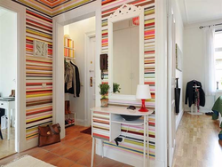 Wallpaper Tiles In The Hallway Photo