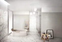 Плитка в ванную 120х60 дизайн