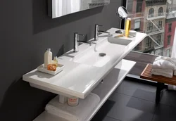 Тарҳҳои муосири ҳаммом танӯраи countertop