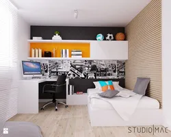 Müasir Yeniyetmə Yataq Otağı Interyeri