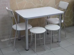 Photo of tables and chairs for a small kitchen