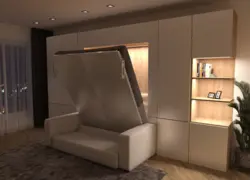 Qarderob çarpayısı olan mənzillərin fotoşəkilləri