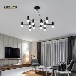 Oshxonaning ichki qismidagi kulrang qandil