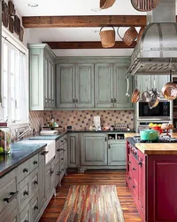 Country kitchen design Provence