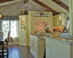 Country kitchen design Provence