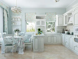 Country kitchen design Provence