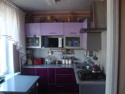 Kitchen renovation in Brezhnevka 6 sq.m. photo