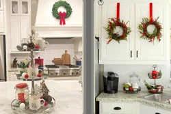 Decorate the kitchen for the new year photo