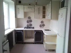 Xruşşev Mənzil Daxili Mətbəx Qonaq Otağı