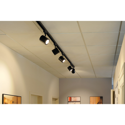 Track Lamp For Suspended Ceiling In The Hallway Photo
