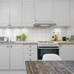 Wooden kitchens in Scandinavian style photo