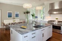 Kitchen design with stone countertops