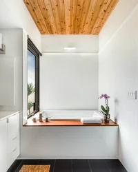 Bathroom slats design