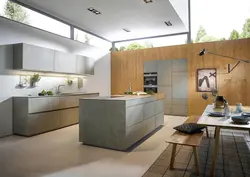 Kitchen Design Wood Concrete