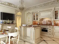 Classic colors in the kitchen interior