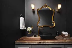 Bath interior with bronze