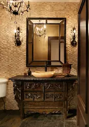 Bath Interior With Bronze