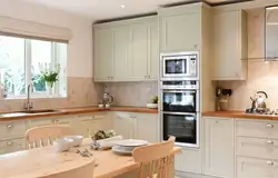 Photo of a kitchen in a house with one window