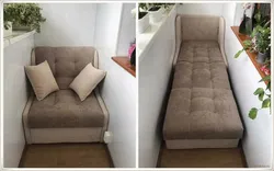 Yataq sahəsi olan kiçik bir mətbəxin fotoşəkili