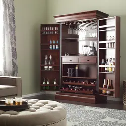 Photo of bar cabinets for living room
