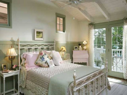 Photo on the wall in the bedroom Provence photo