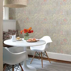 Fashionable wallpaper design for the kitchen