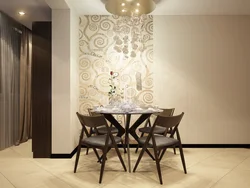 Fashionable wallpaper design for the kitchen