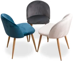 Soft chairs for the kitchen photo