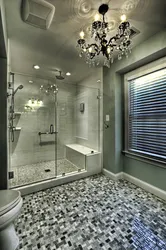 Фото интерьер дизайны ваннаға арналған душ