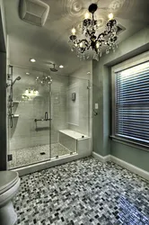 Photo interior design bath shower