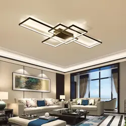 LED Ceiling Lights In The Living Room Photo