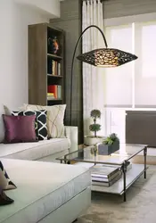 Lamps And Floor Lamps In The Living Room Interior