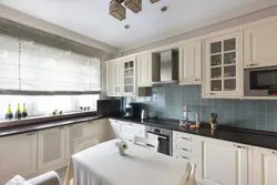 Светлая кухня 12 кв м дизайн фото