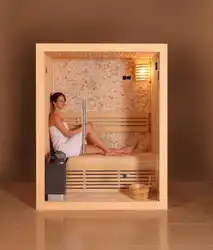 Hamam Fotoda Mənzildə Sauna