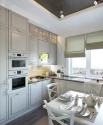 Interior of a modern small kitchen